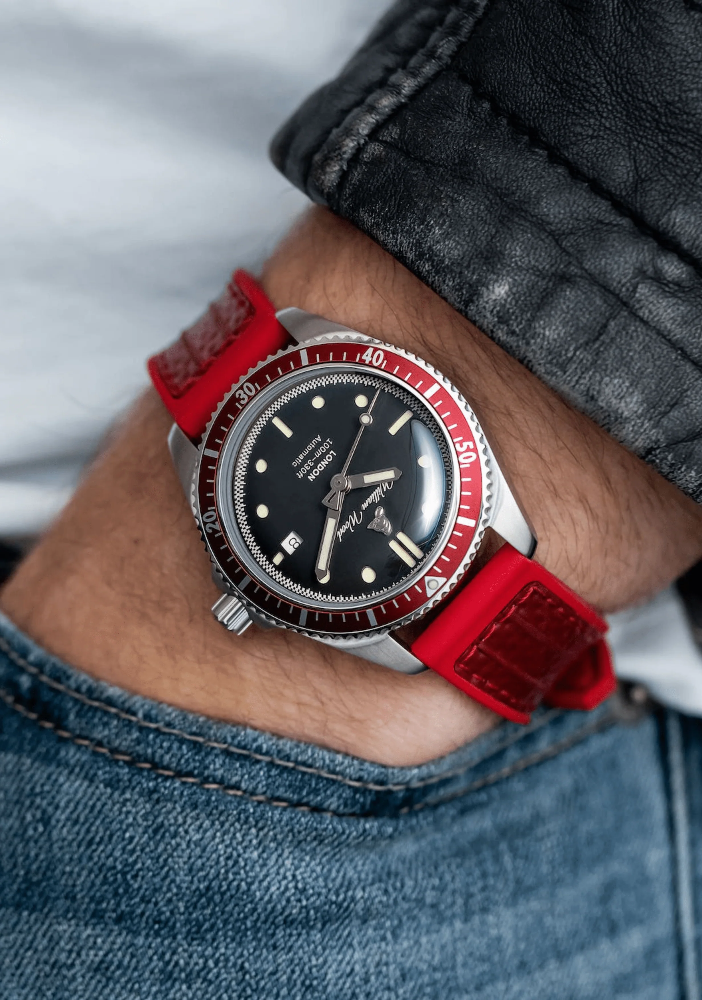 Red Knights International Motorcycle Club Watch - Image 6
